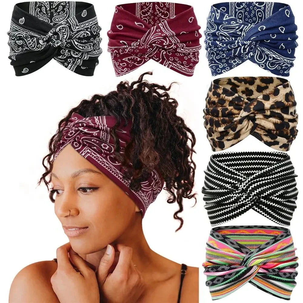 Women's Wide Twisted Headbands