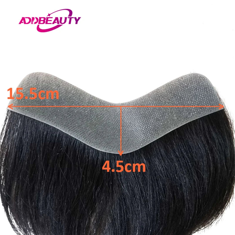 Vloop Thin PU Invisible Skin Human Hair Capillary Prothesis Frontal - Various Options Available