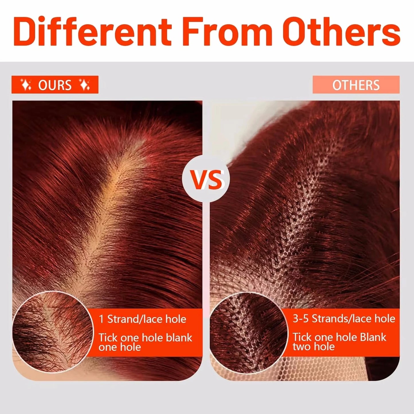 Reddish Brown Straight 13x6 Pre Plucked HD Lace Front Human Hair Wig