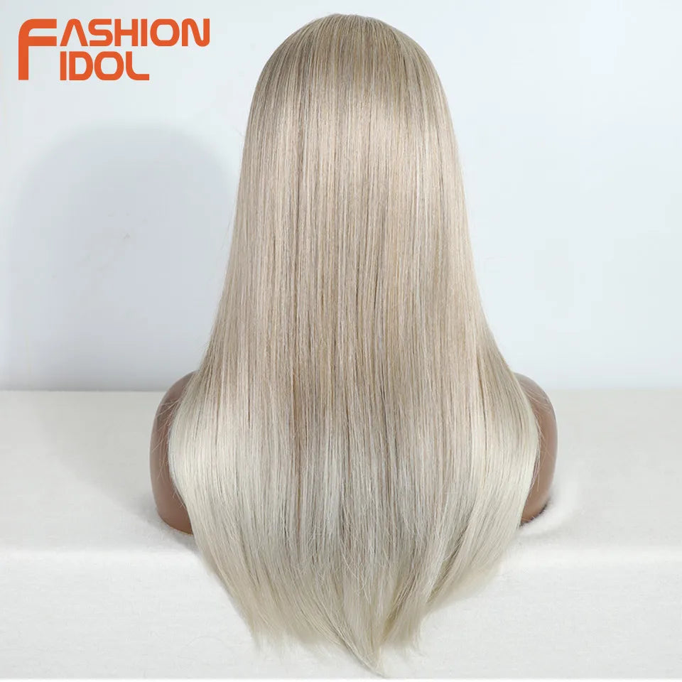 14 Inch Lace Front Synthetic Hair Wigs - Various Colors Available