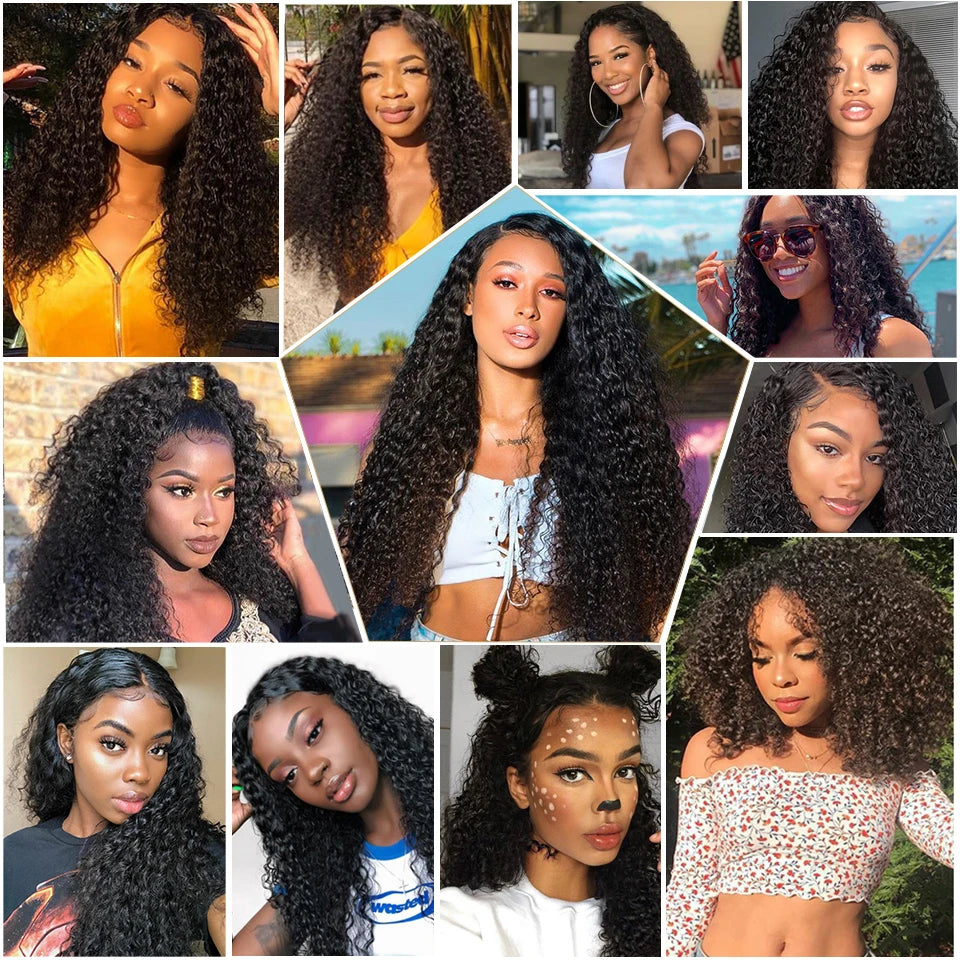 Water Wave Bundles With Frontal Closure - Peruvian Human Hair