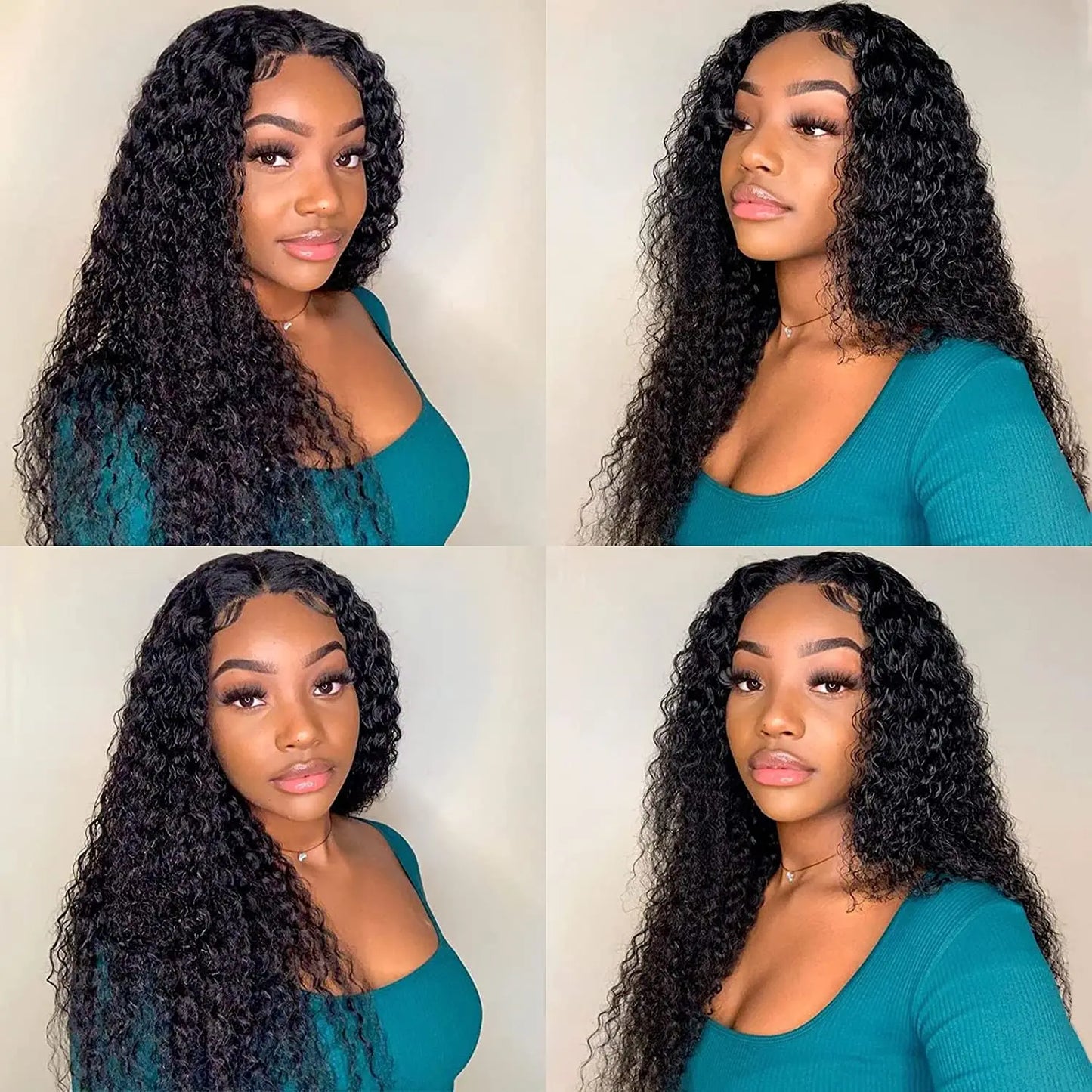 Water Wave Bundles With Frontal Closure - Peruvian Human Hair