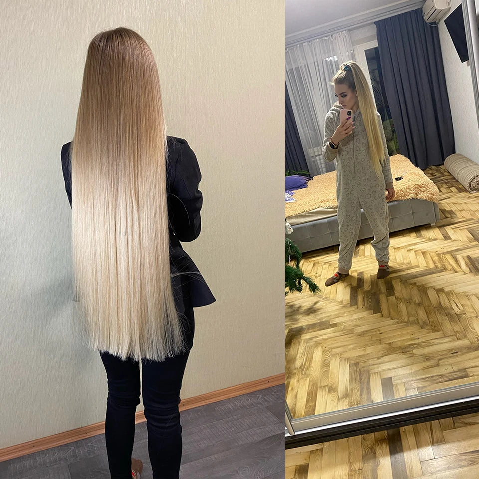 Yaki Straight Synthetic Hair Bundles - Various Colors Available